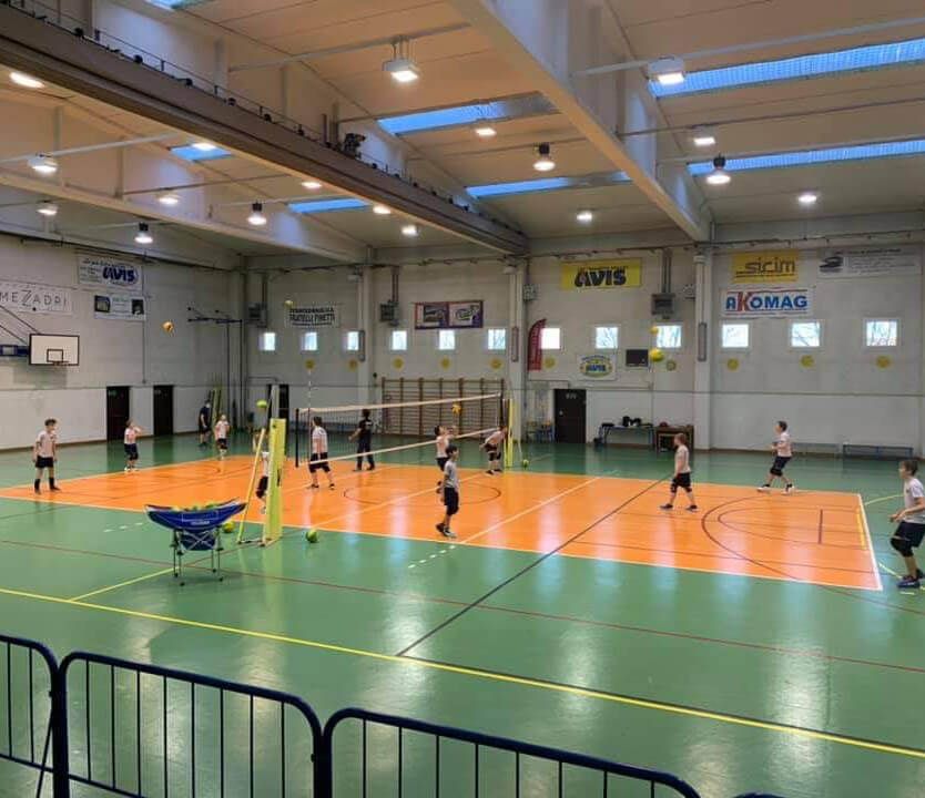 Foto di una squadra di pallavolo Busseto Volley